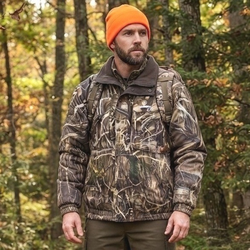 Game Winner‎ Advantage Max 4 Camo Heavy Insulated Multi Pocket Jacket Coat 2XL